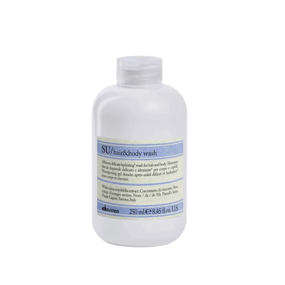 Davines SU Hair & Body Wash Šampoon, palsam ja dušigeel kolm-ühes 250ml
